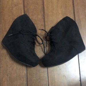 Suede Booties